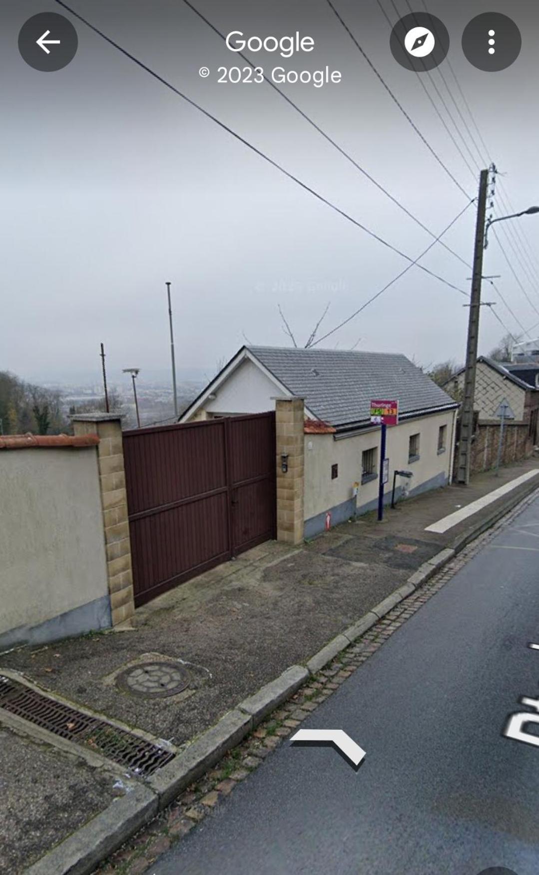 Charmante Villa Familiale A Rouen Bonsecours Zewnętrze zdjęcie